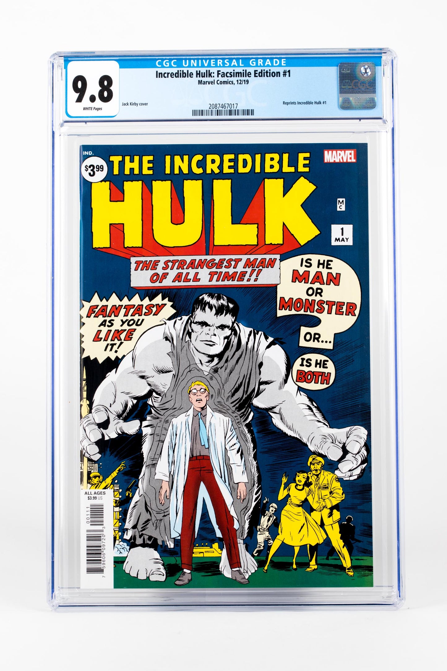 Incredible Hulk: Facsimile Edition #1