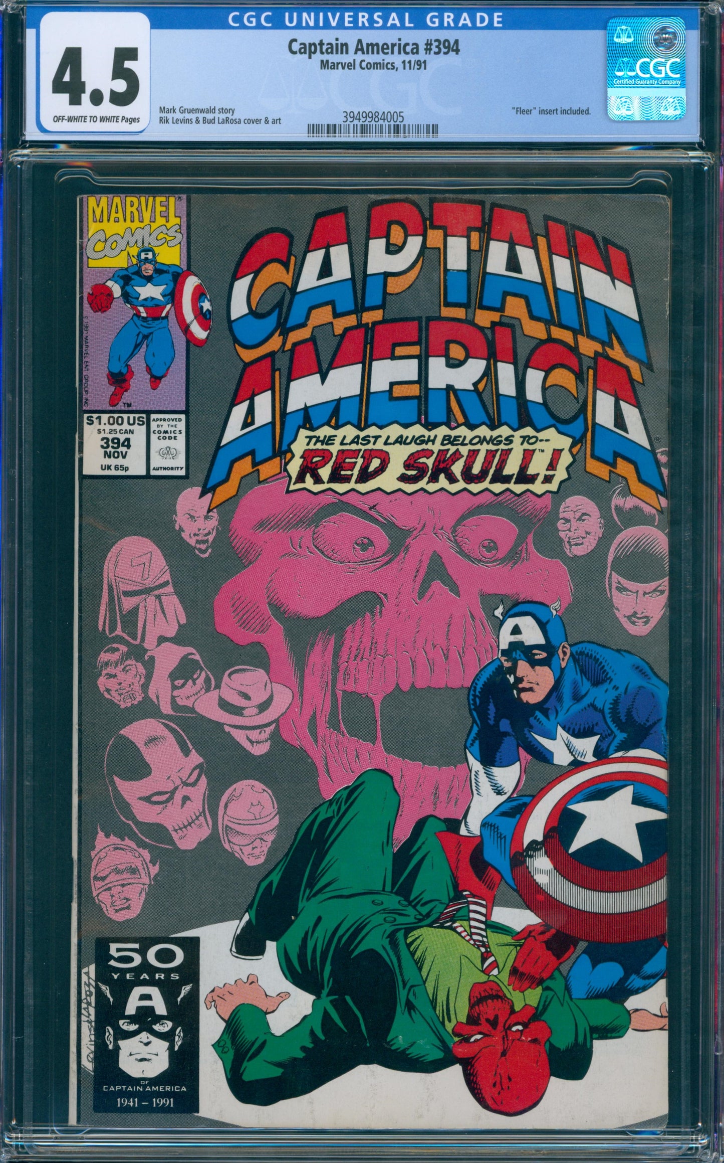 Captain America #394