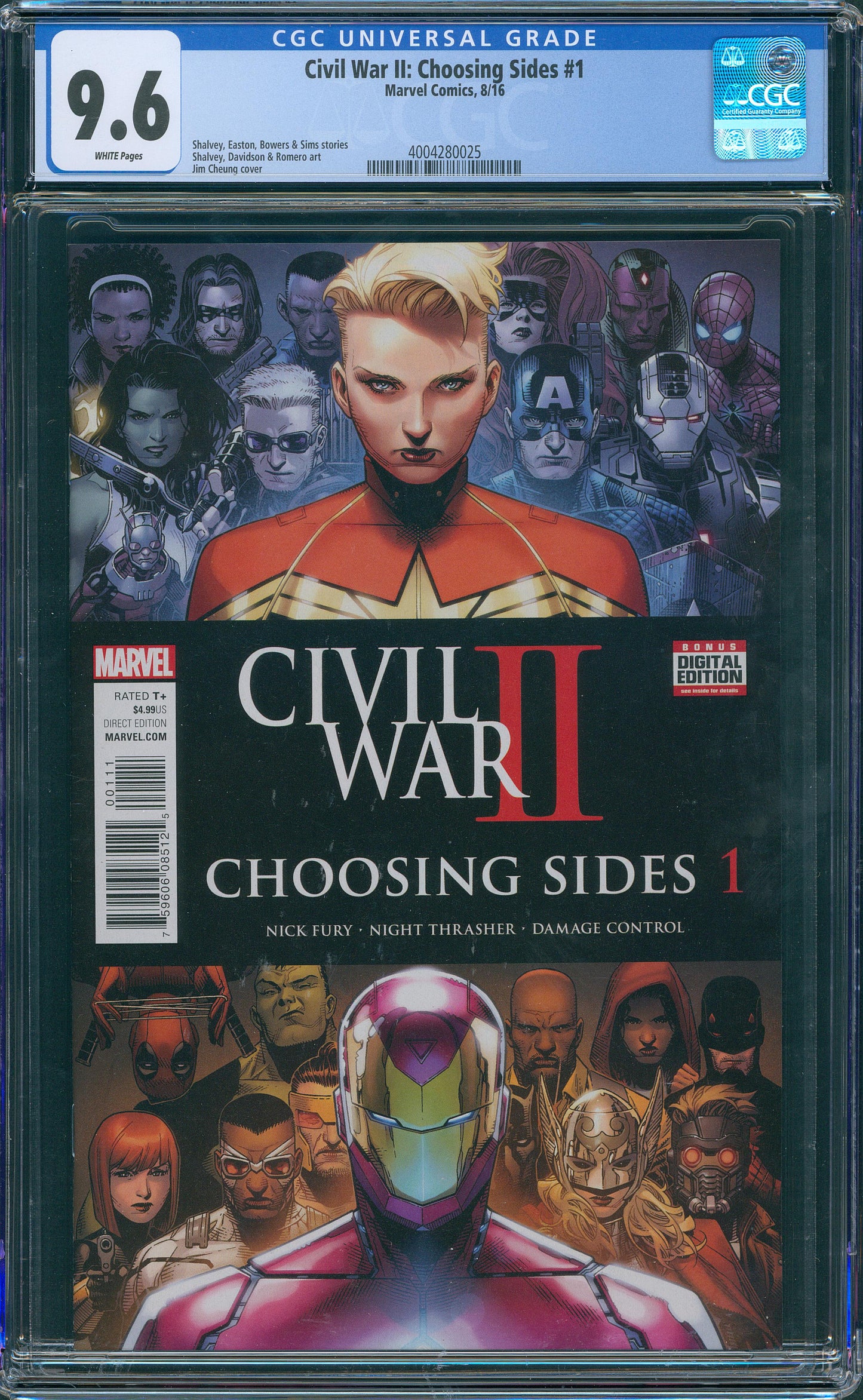 Civil War II: Choosing Sides #1