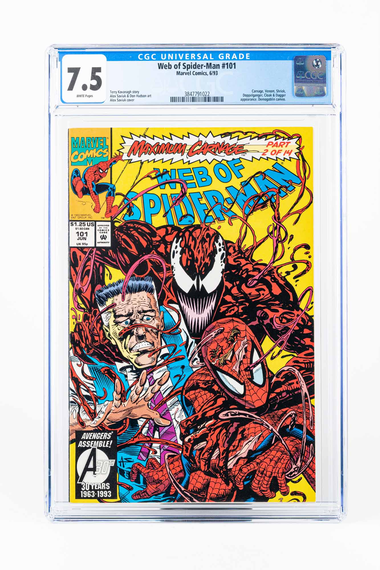 Web of Spiderman #101