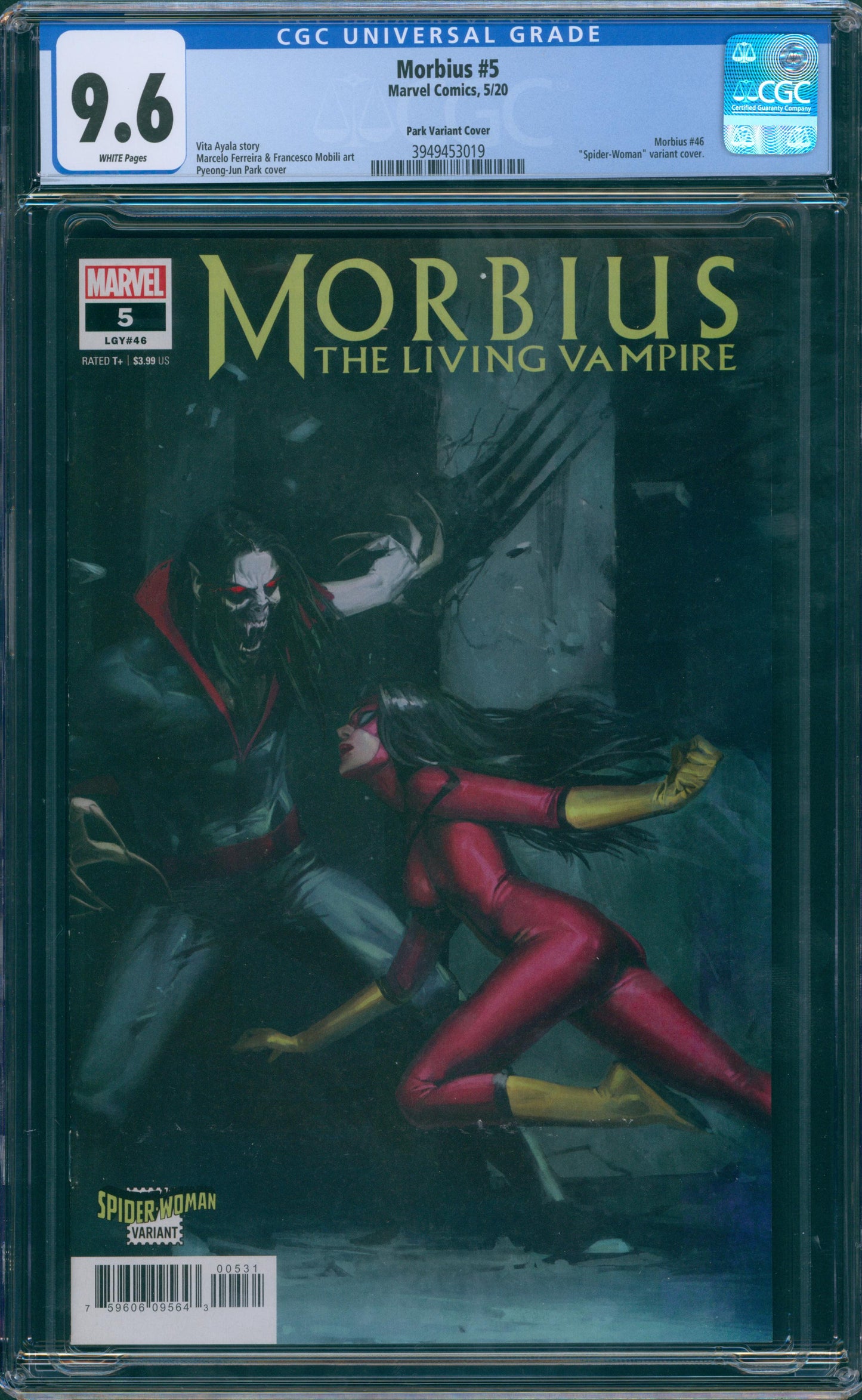 Morbius #5 Pyeong-Jun Park Cover