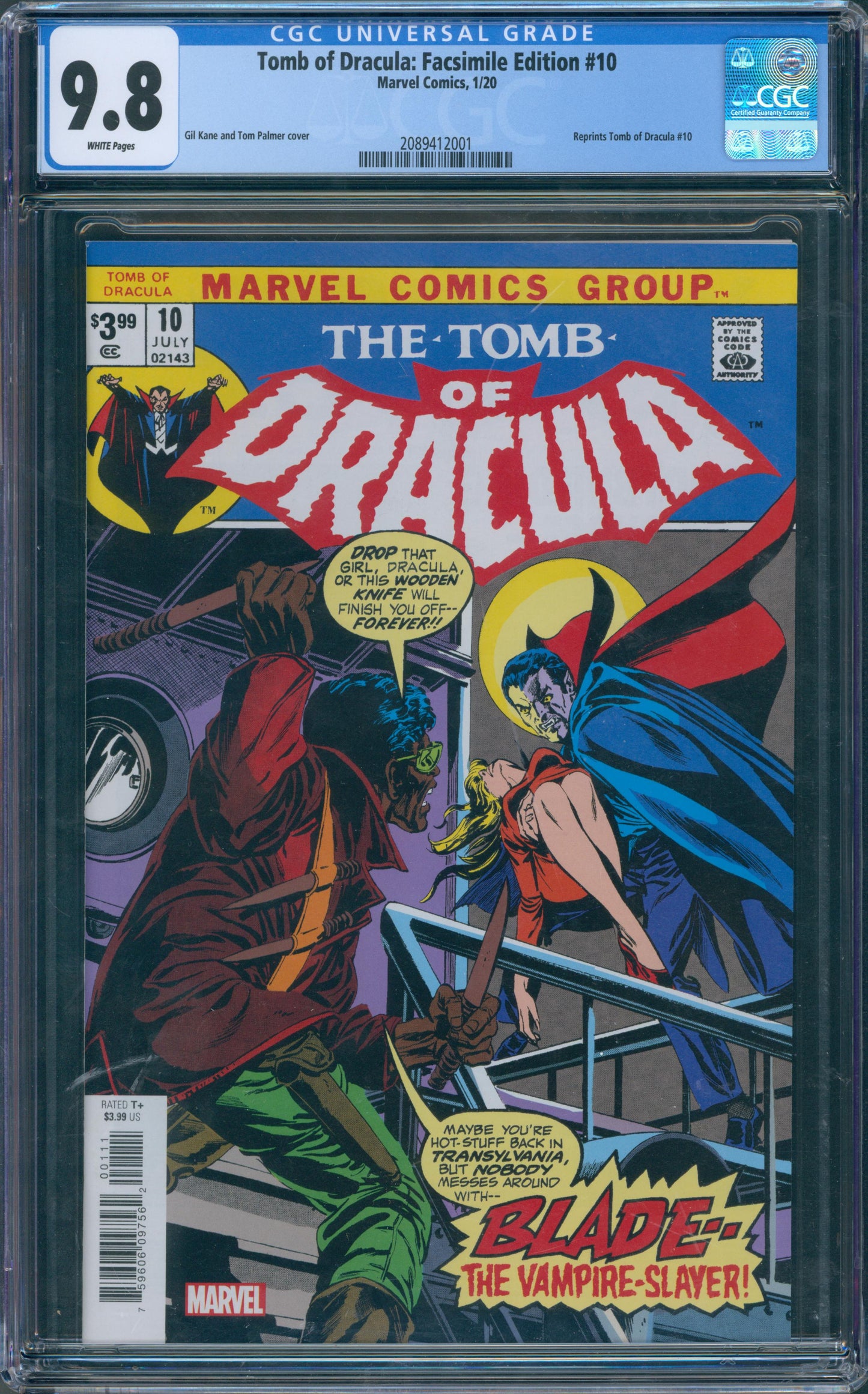 Tomb of Dracula: Facsimile Edition #10