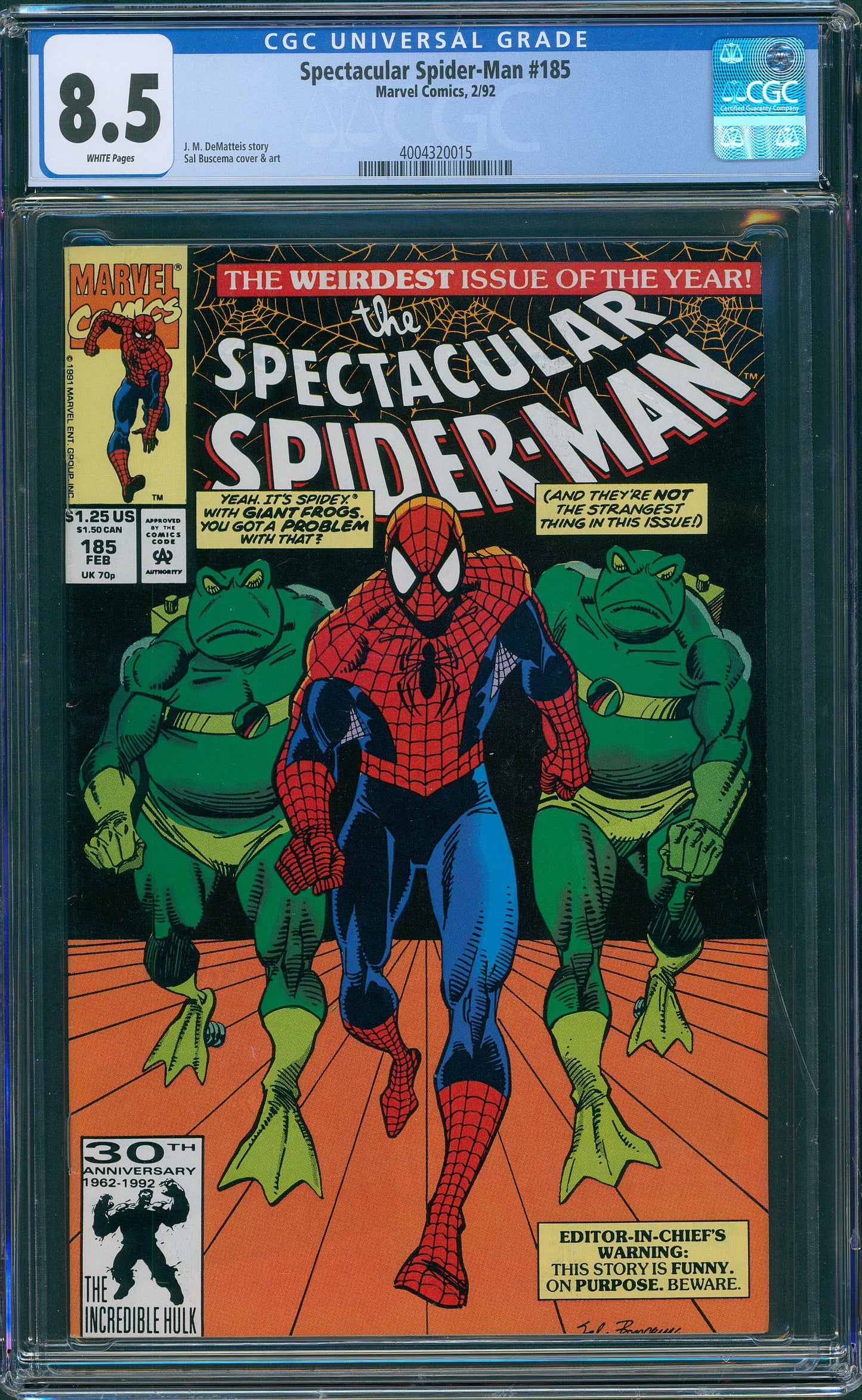 Spectacular Spider-Man #185