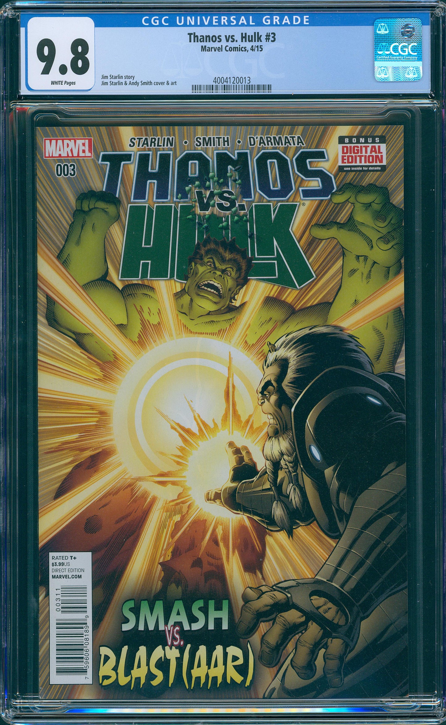 Thanos vs Hulk #3
