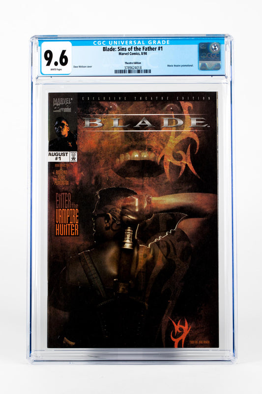 Blade: Sins of The Father#1 Theatre Edition, Mckean Cover