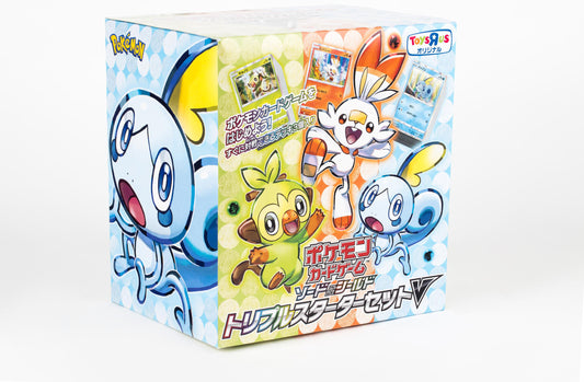 Pokemon Card Game Sword & Shield Triple starter Set V Toys 'R' Limited