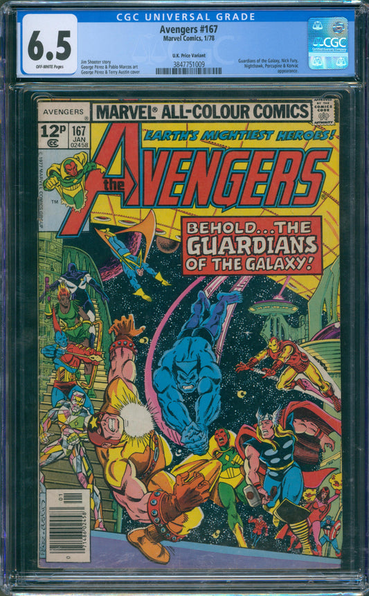 Avengers #167