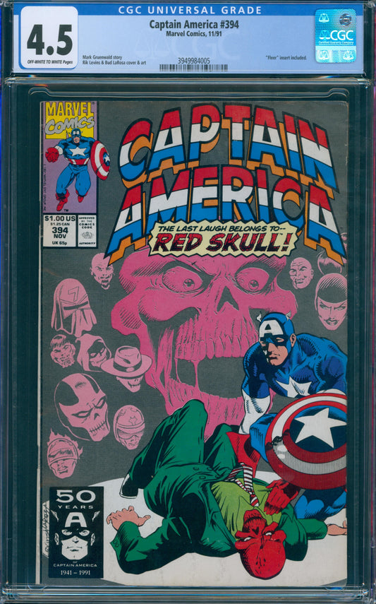 Captain America #394