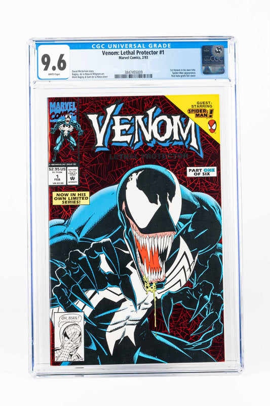 Venom: lethal Protector #1 1st Venom Standalone Title, Red Holo Foil Cover