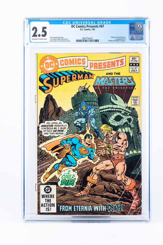 D.C.Comics Presents #47 1st Appearance of He-Man & Skeletor in Comics