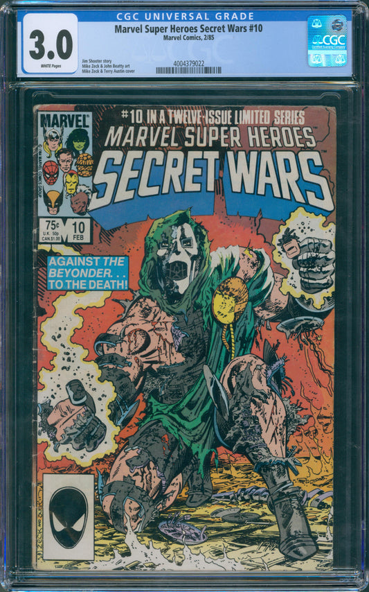 Marvel Super Heroes Secret Wars #10