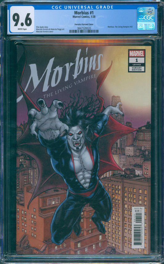 Morbius #1 Marcelo Ferreira Cover