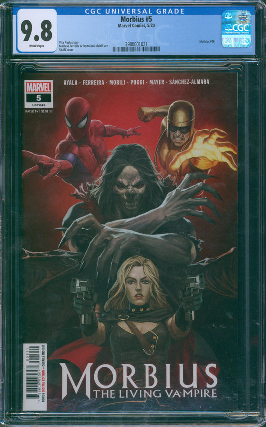 Morbius #5 Skan Cover