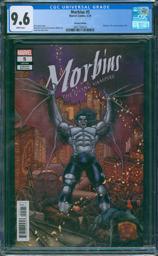 Morbius #5 Juan Jose Ryp Cover