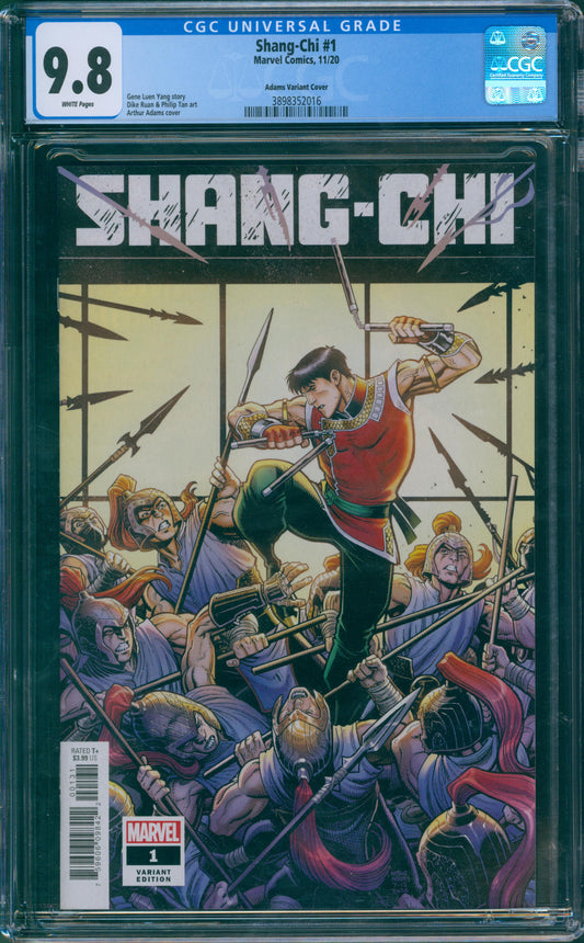Shang-Chi #1 Adams Variant Cover