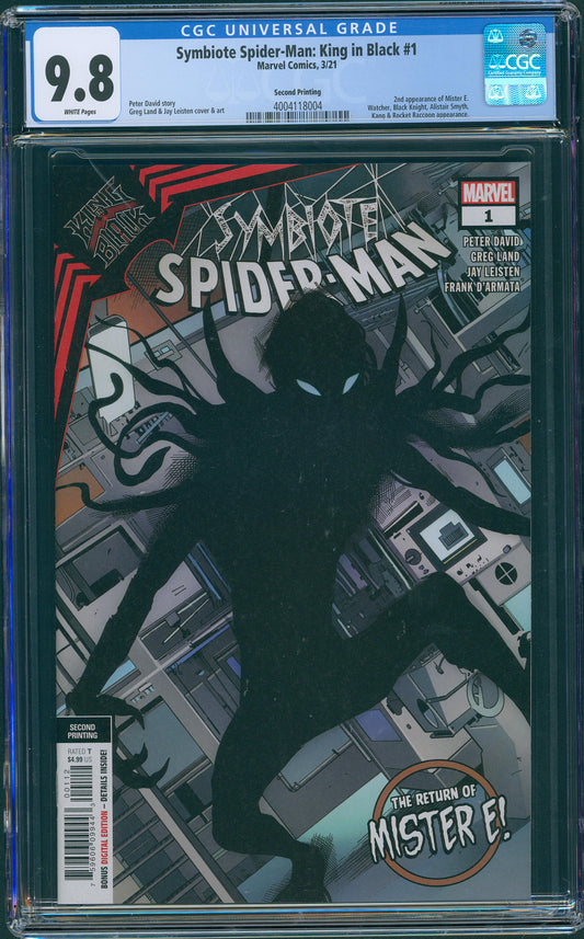 Symbiote Spiderman: King In Black #1 (Second Printing)