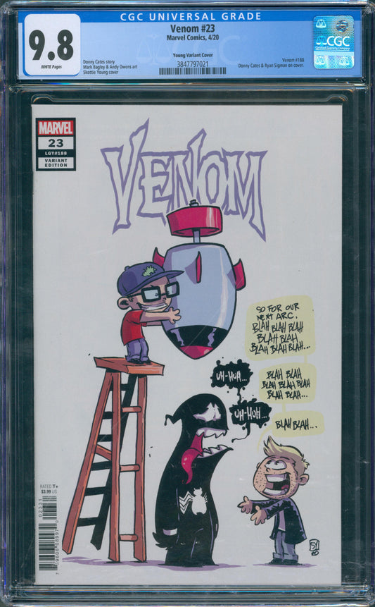 Venom #23 ( Young Variant Cover )
