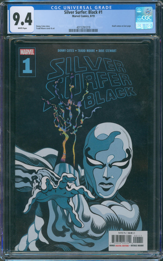 Silver Surfer: Black #1 Knull Cameo, Moore Cover & Art