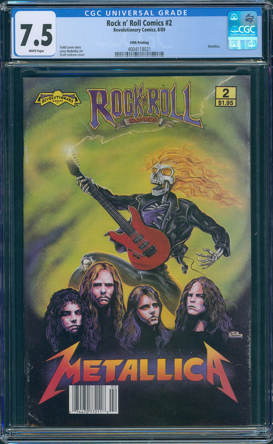 Rock n' Roll Comics -  Metallica #2
