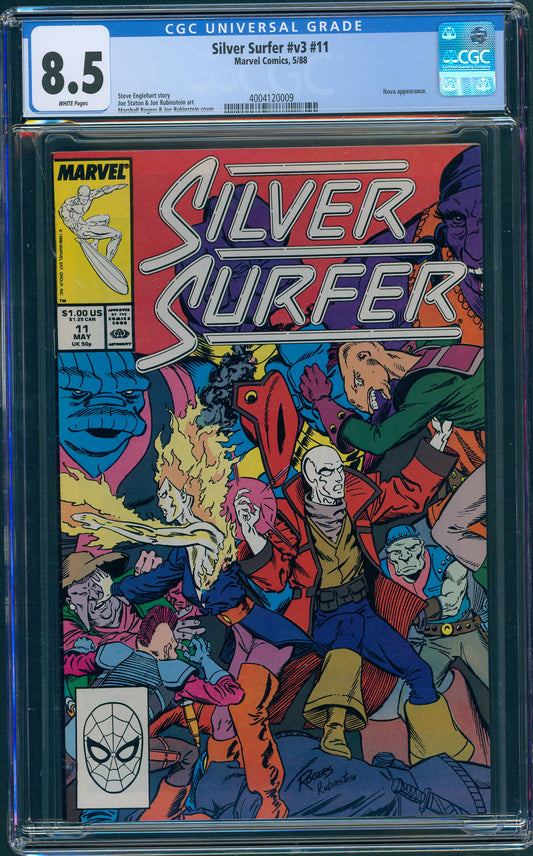 Silver Surfer #v3 #11 Nova Appearance