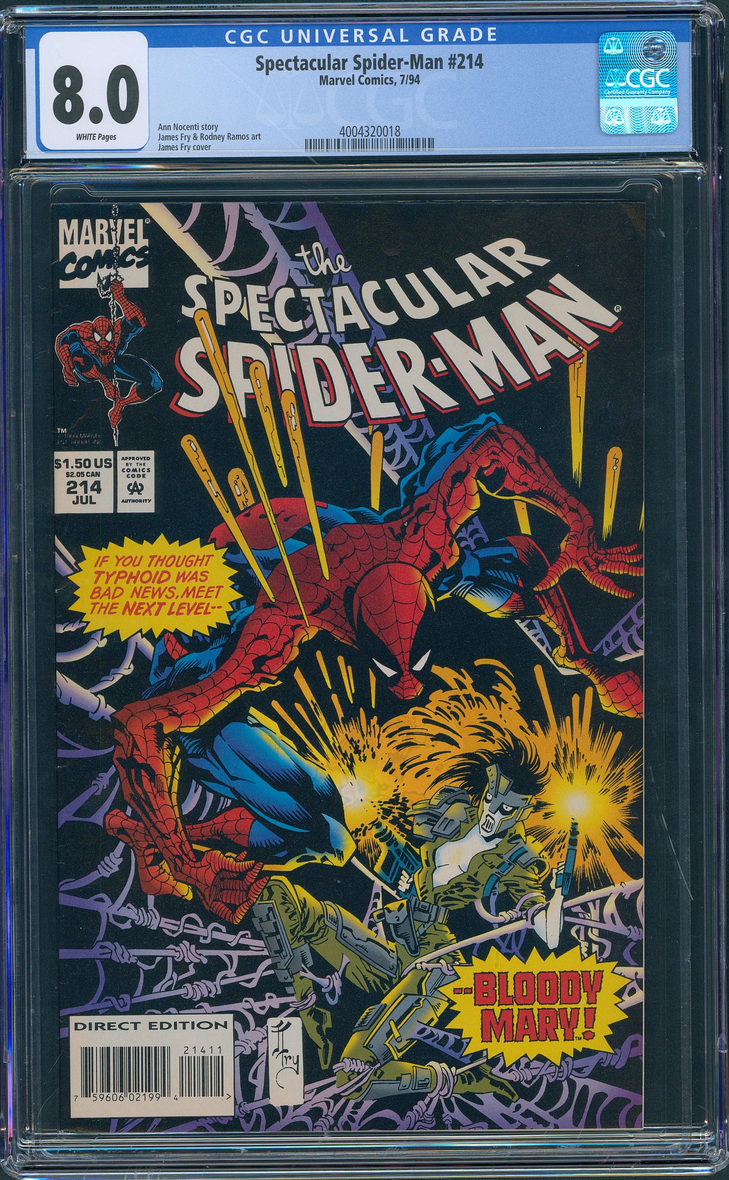 Spectacular Spider-Man #214