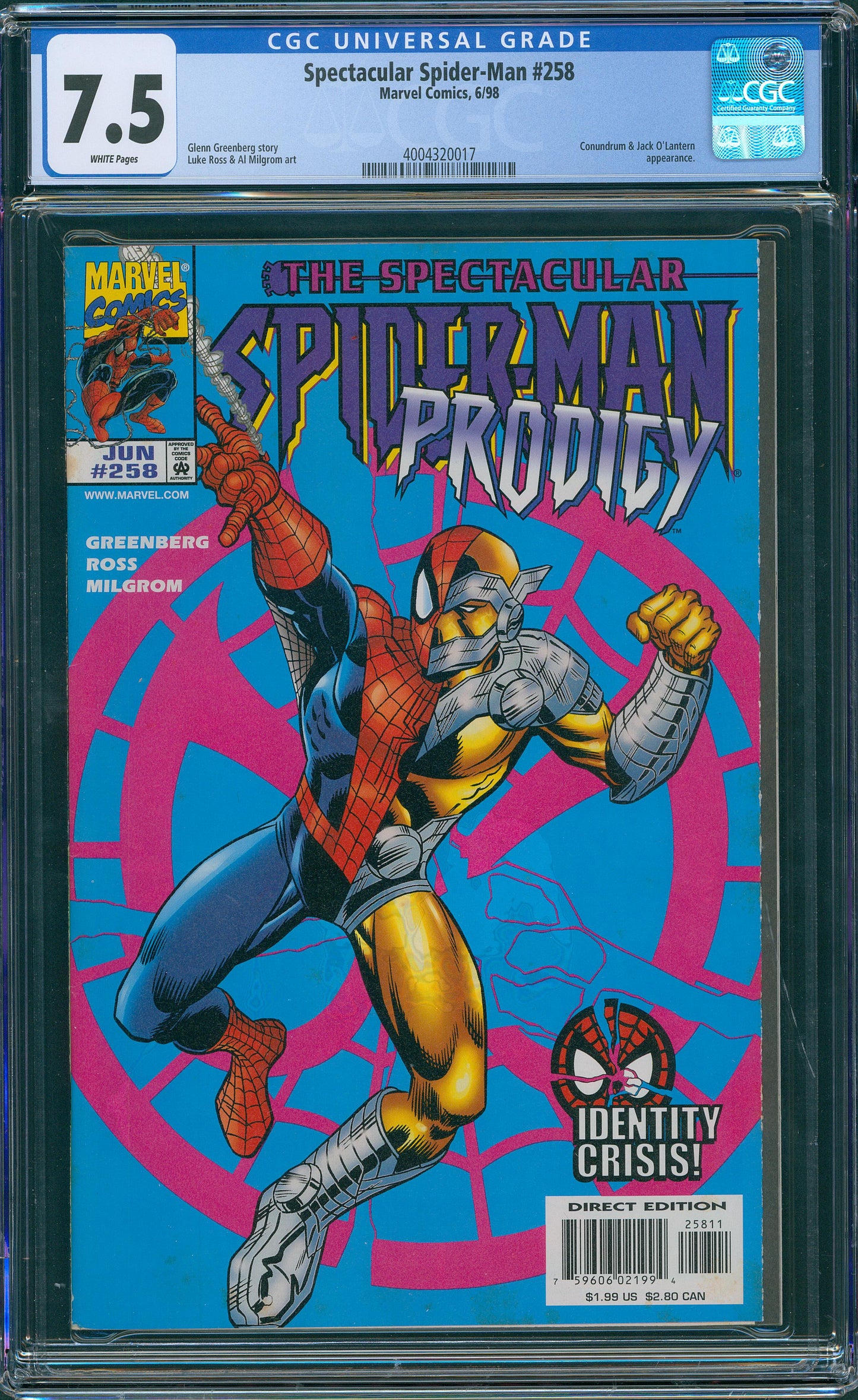 Spectacular Spider-Man #258