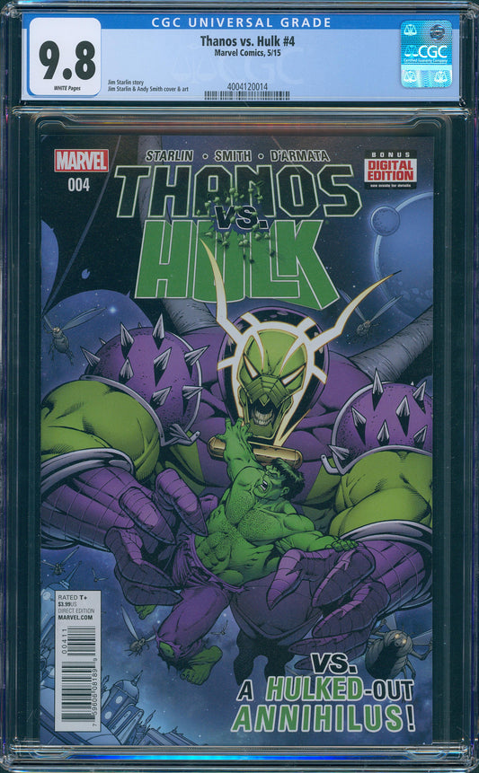 Thanos vs Hulk #4