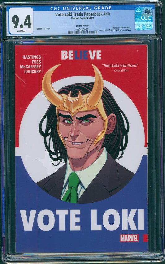 Vote Loki Trade Paperback #nn